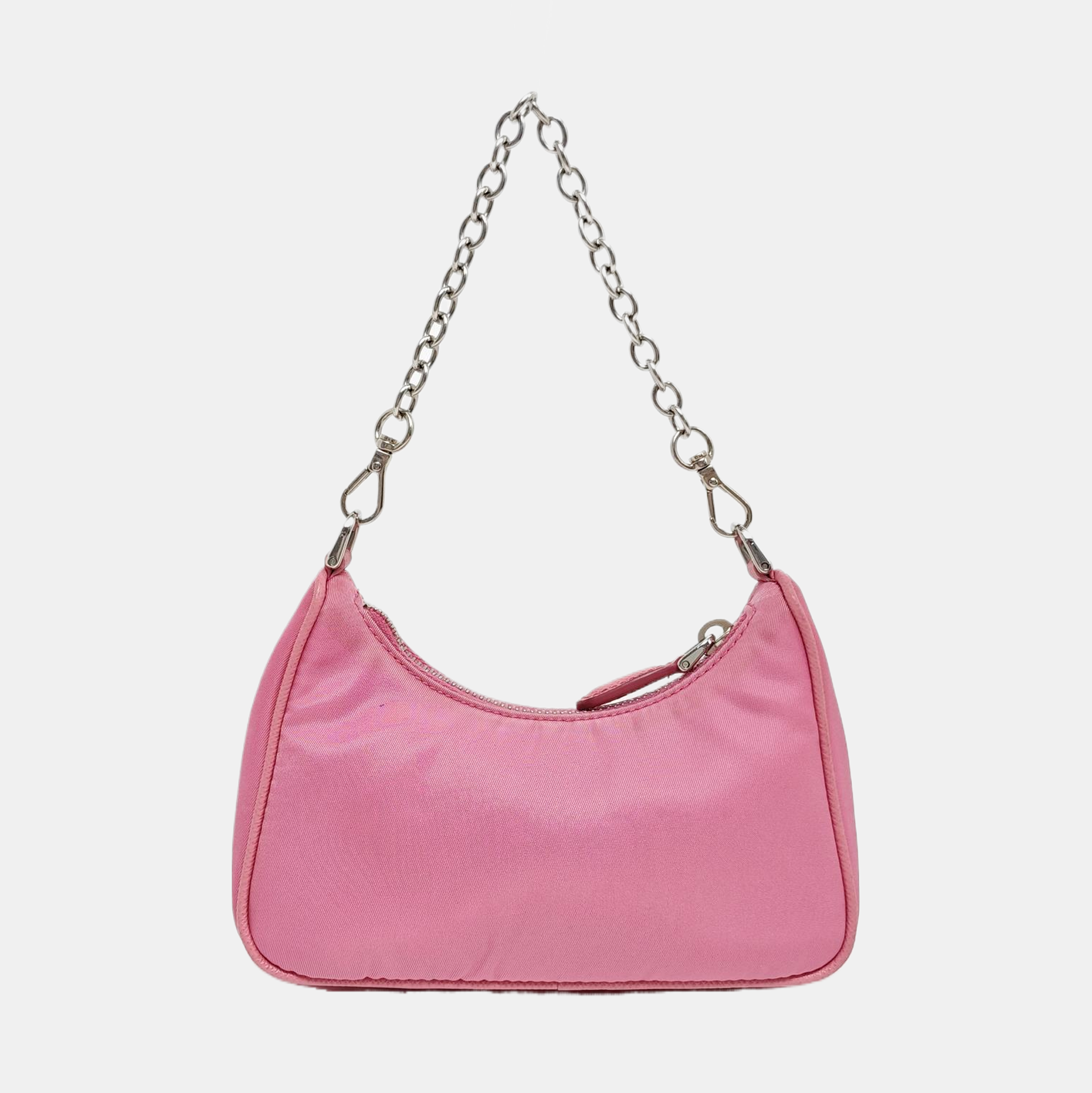 Nylon Shoulder Bag Pink