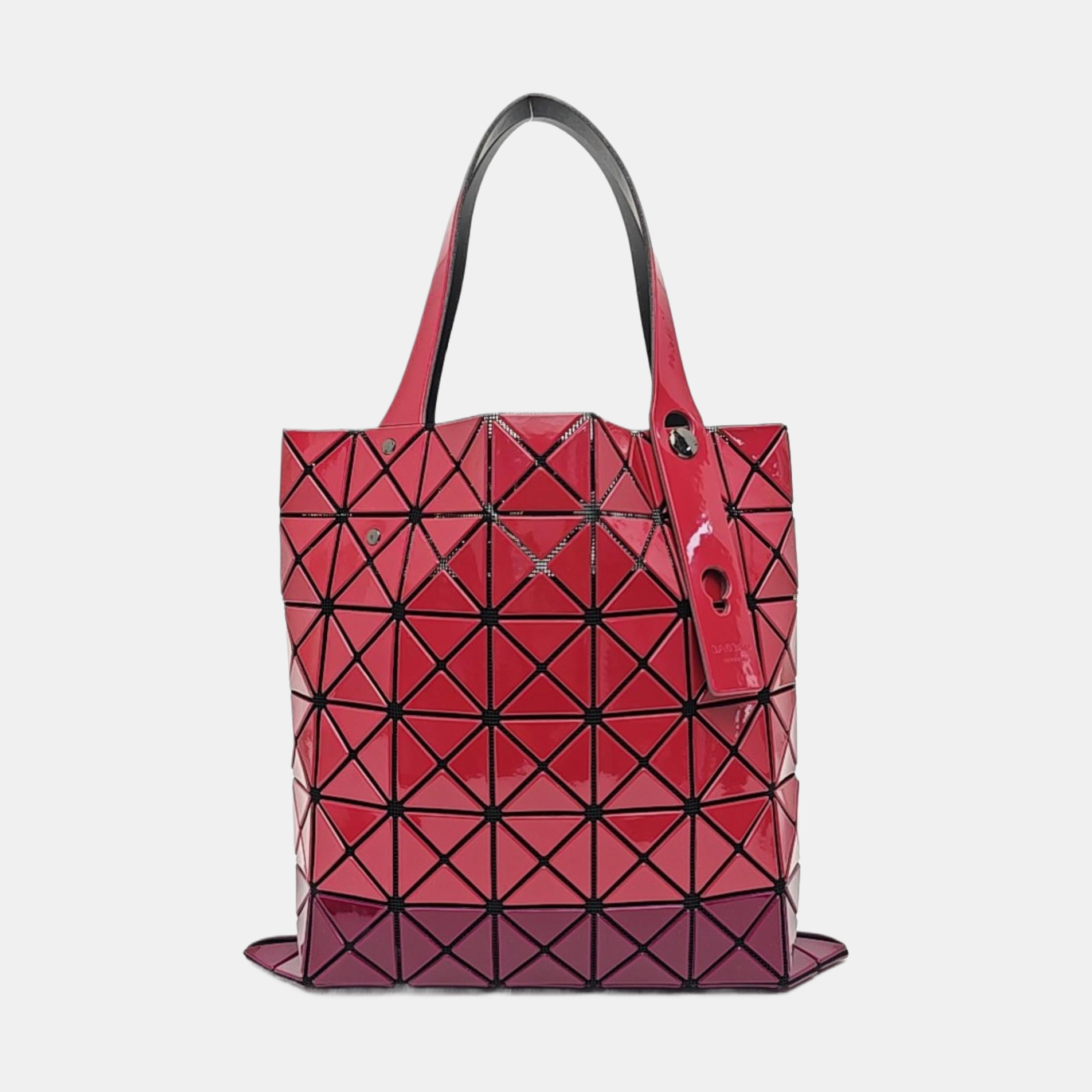 Special Material Top Handle Bag Red