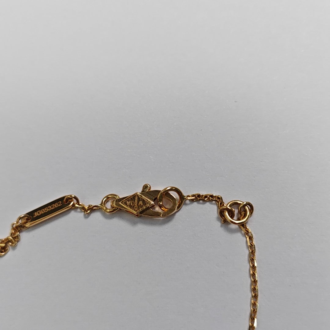 Sweet Alhambra 18k Gold Bracelet