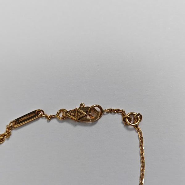 Sweet Alhambra 18k Gold Bracelet