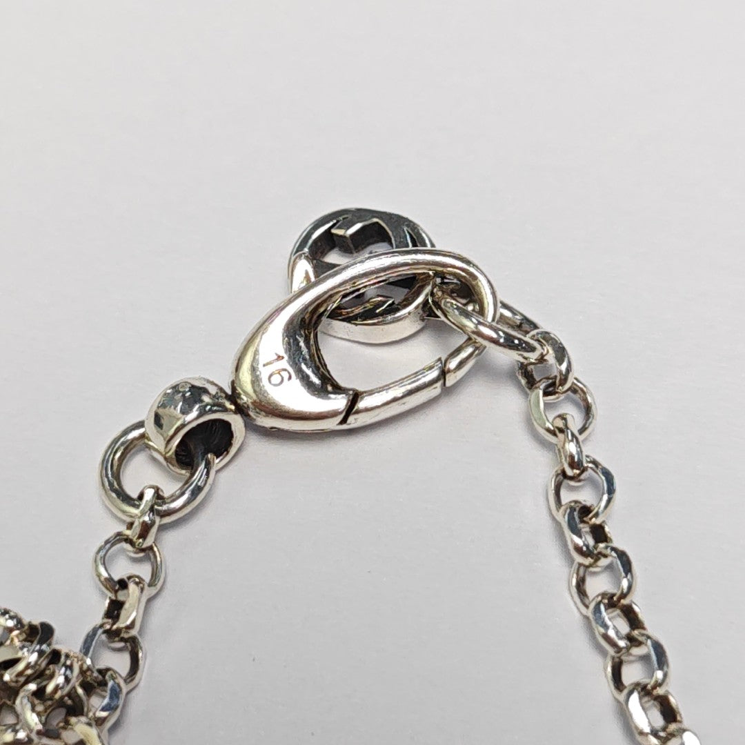 GG Running 925 Sterling Silver Bracelet