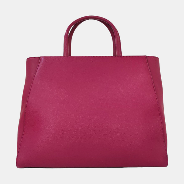 2 Jours Medium Calfskin Purple