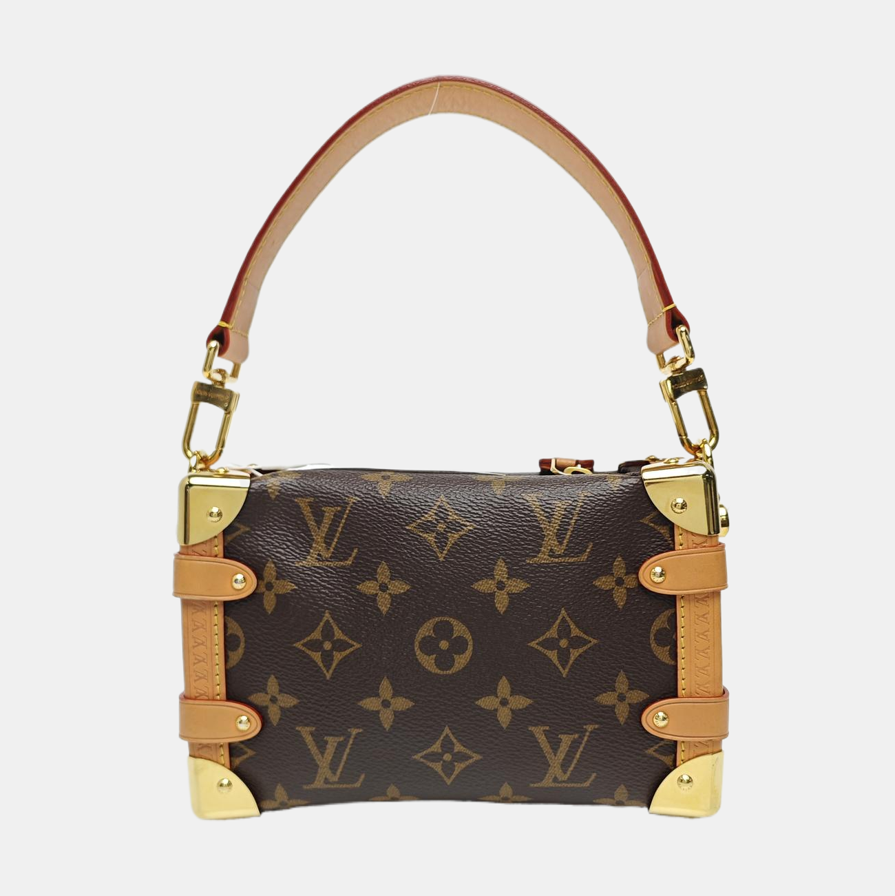 SIDE TRUNK PM Monogram Coated Canvas Brown