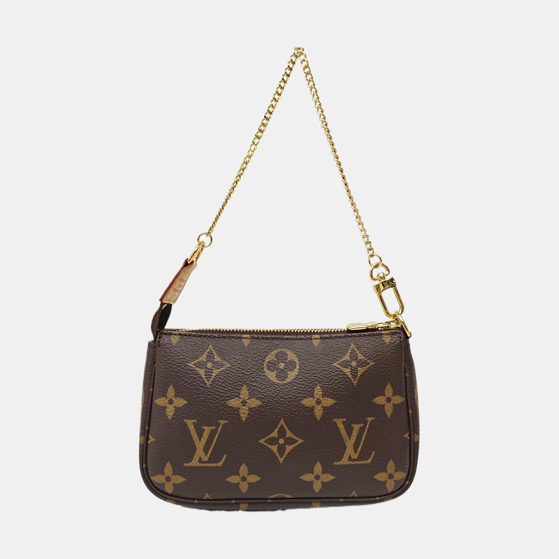 ACCESSOIRES Mini Monogram Coated Canvas Brown