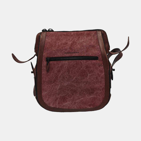 Calfskin Crossbody Bag Brown