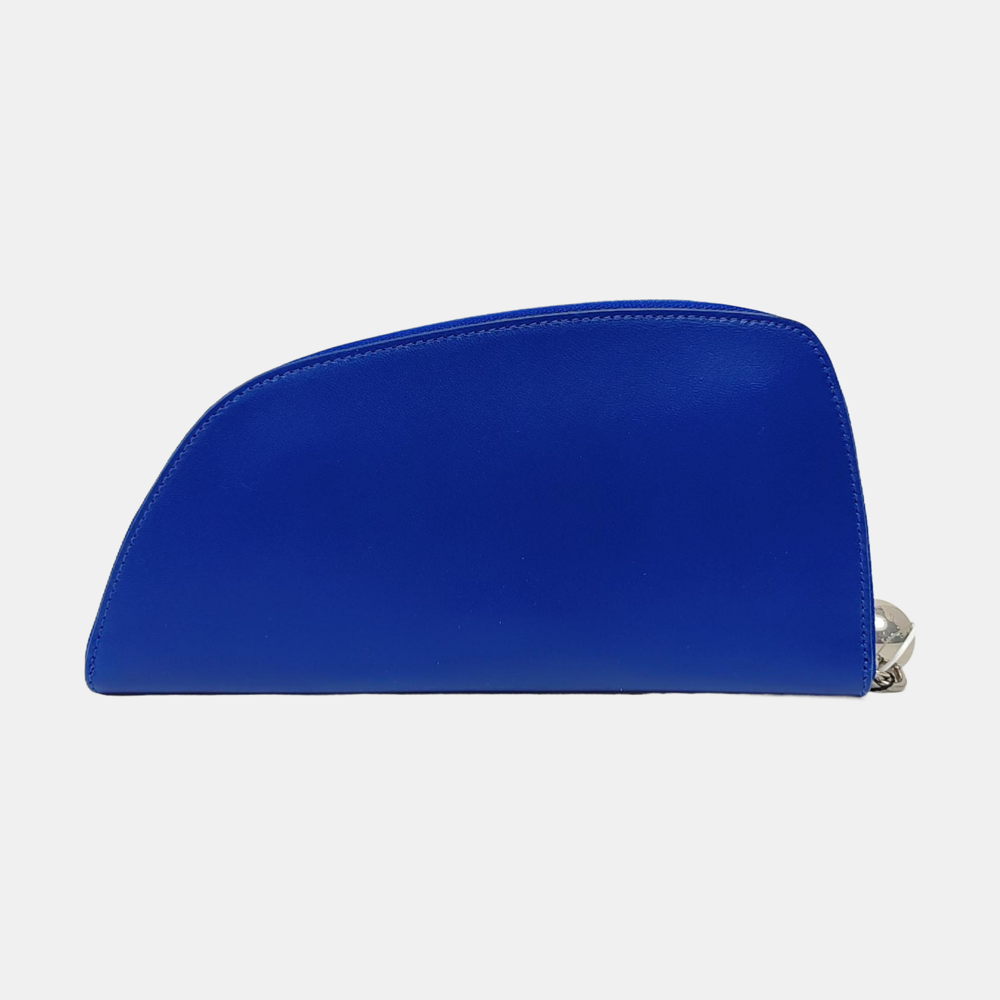 SHIELD Large Calfskin Blue