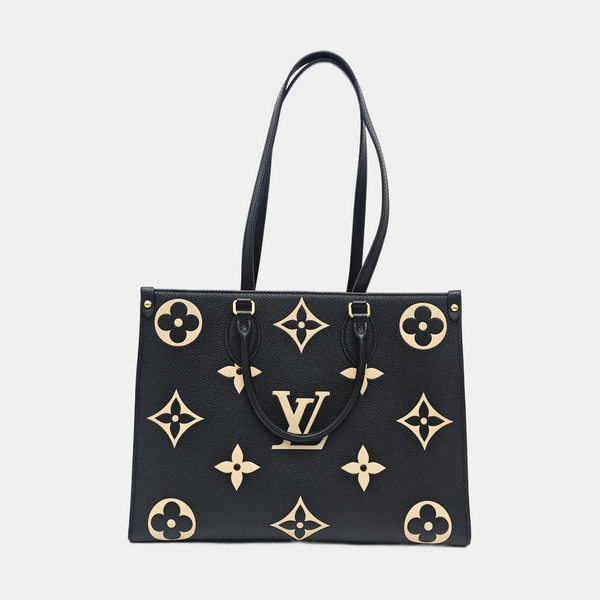 ONTHEGO MM Monogram Calfskin Black