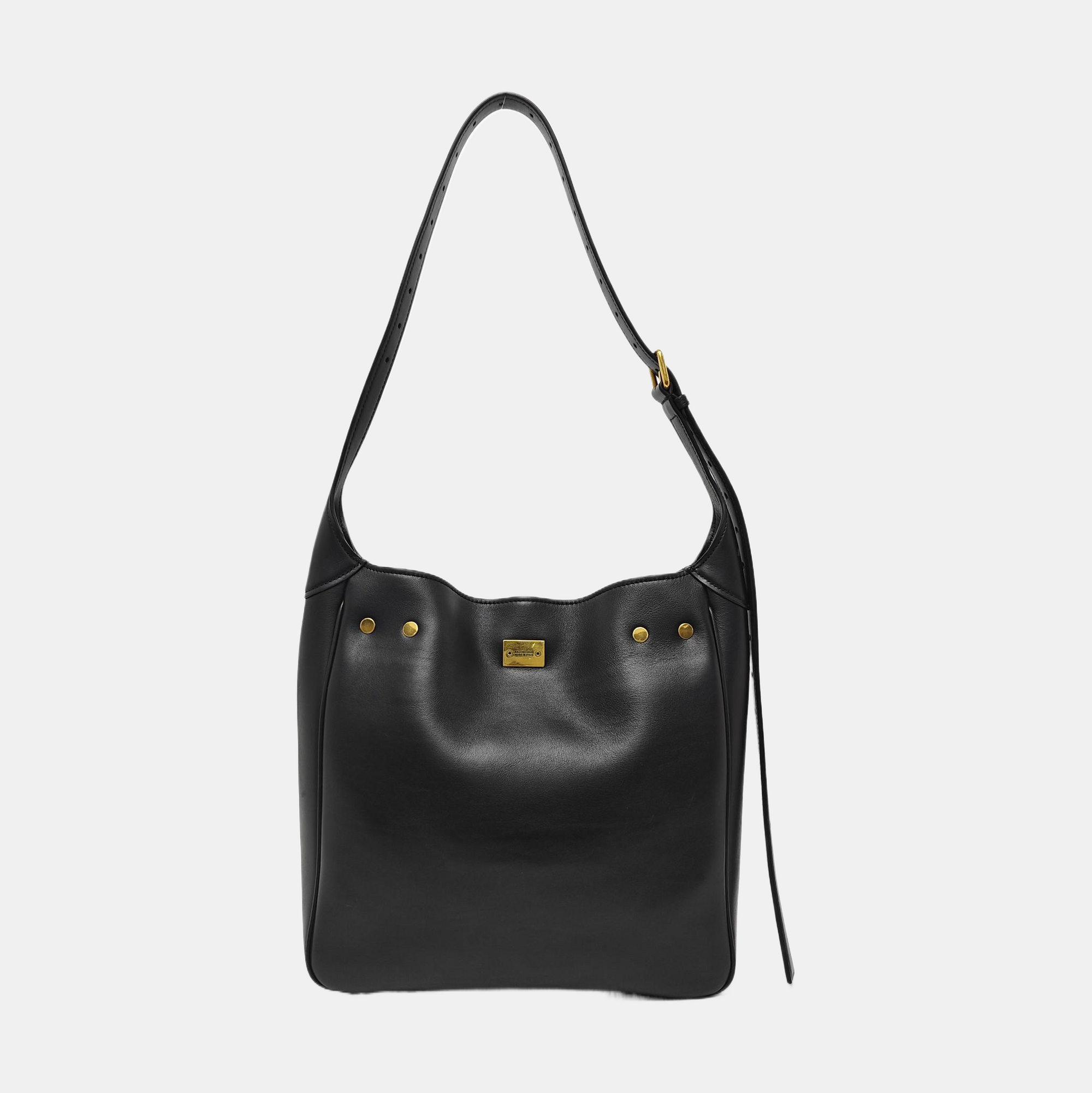 BEL AIR Small Calfskin Black