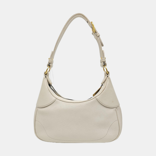 Aphrodite Small Calfskin White