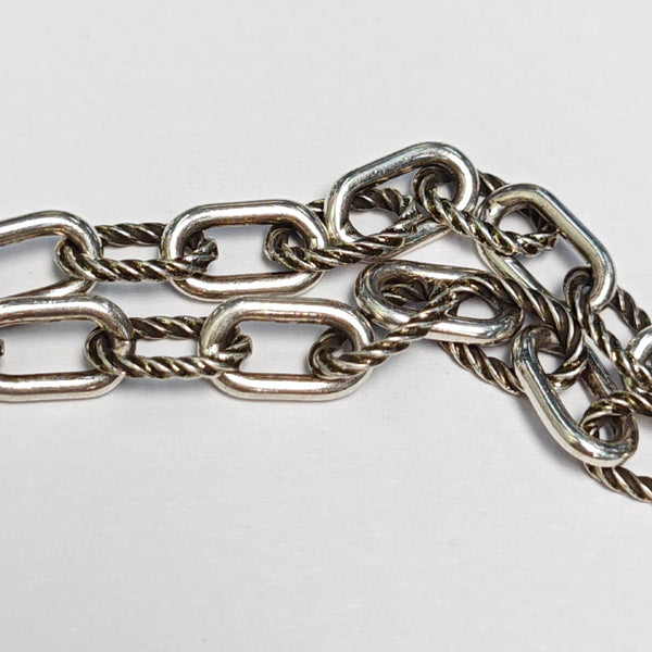 Interlocking G 925 Sterling Silver Bracelet