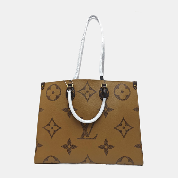 ONTHEGO GM Monogram Coated Canvas Brown
