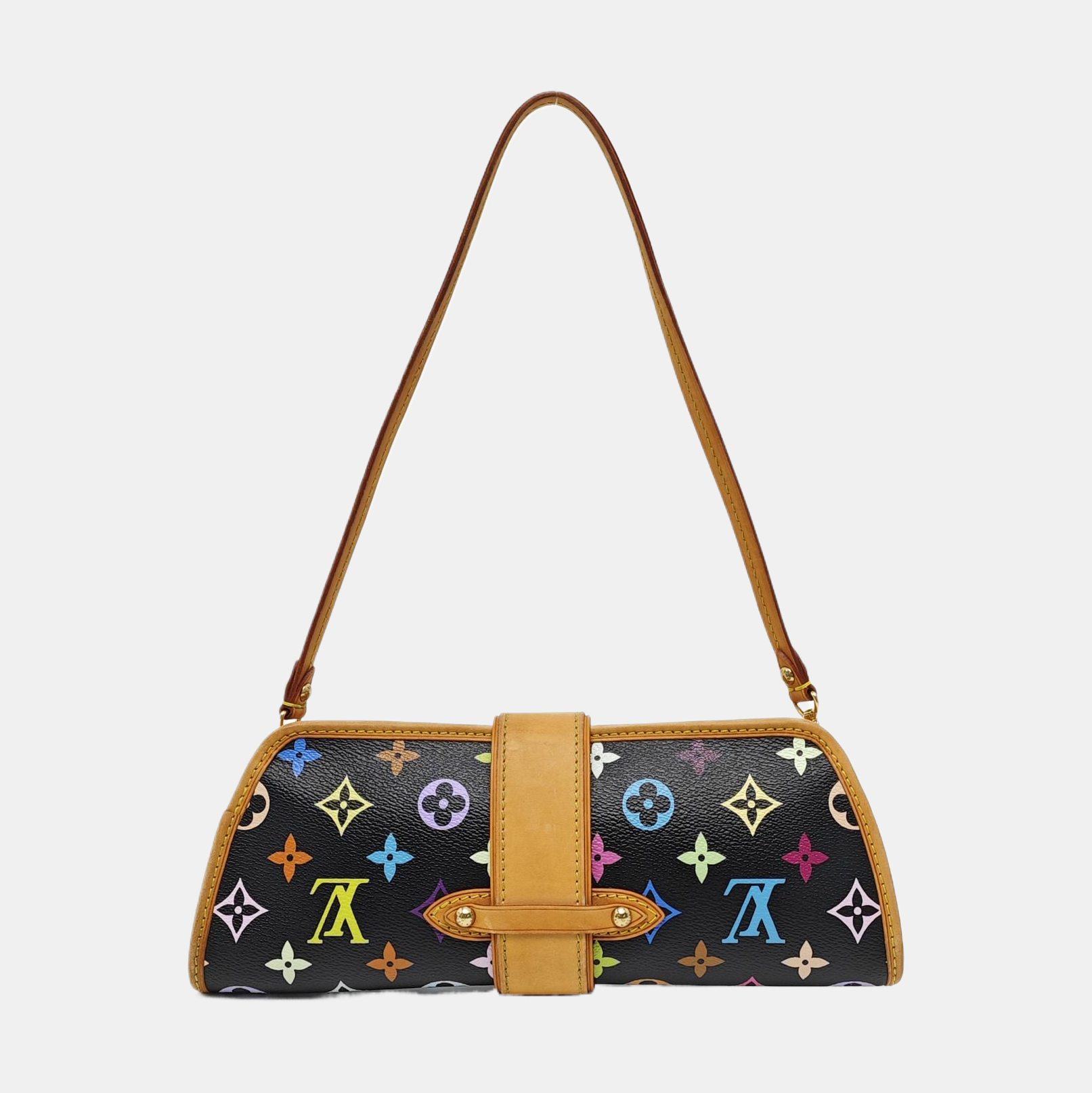 LV × TM SHIRLEY Monogram Coated Canvas Black