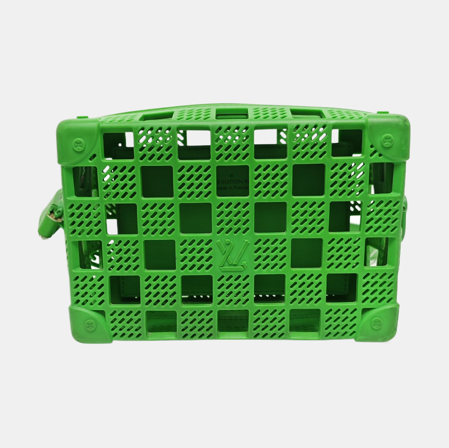 SOFT TRUNK Damier Rubber Green