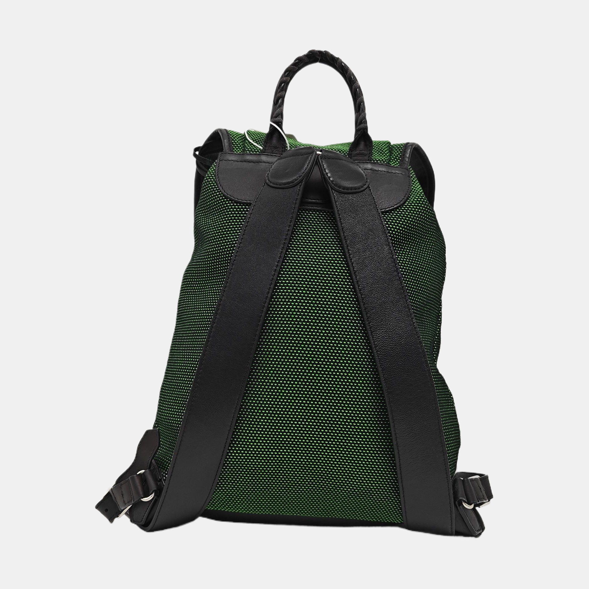 Fabric Backpack Green