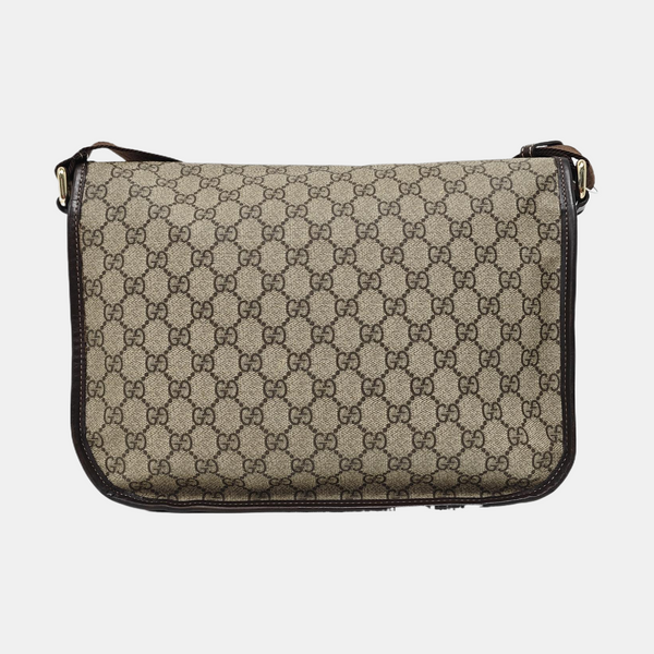 GG Imprime Monogram Coated Canvas Black