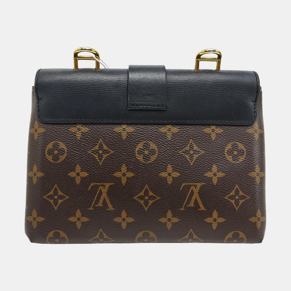 LOCKY BB Monogram Coated Canvas Brown