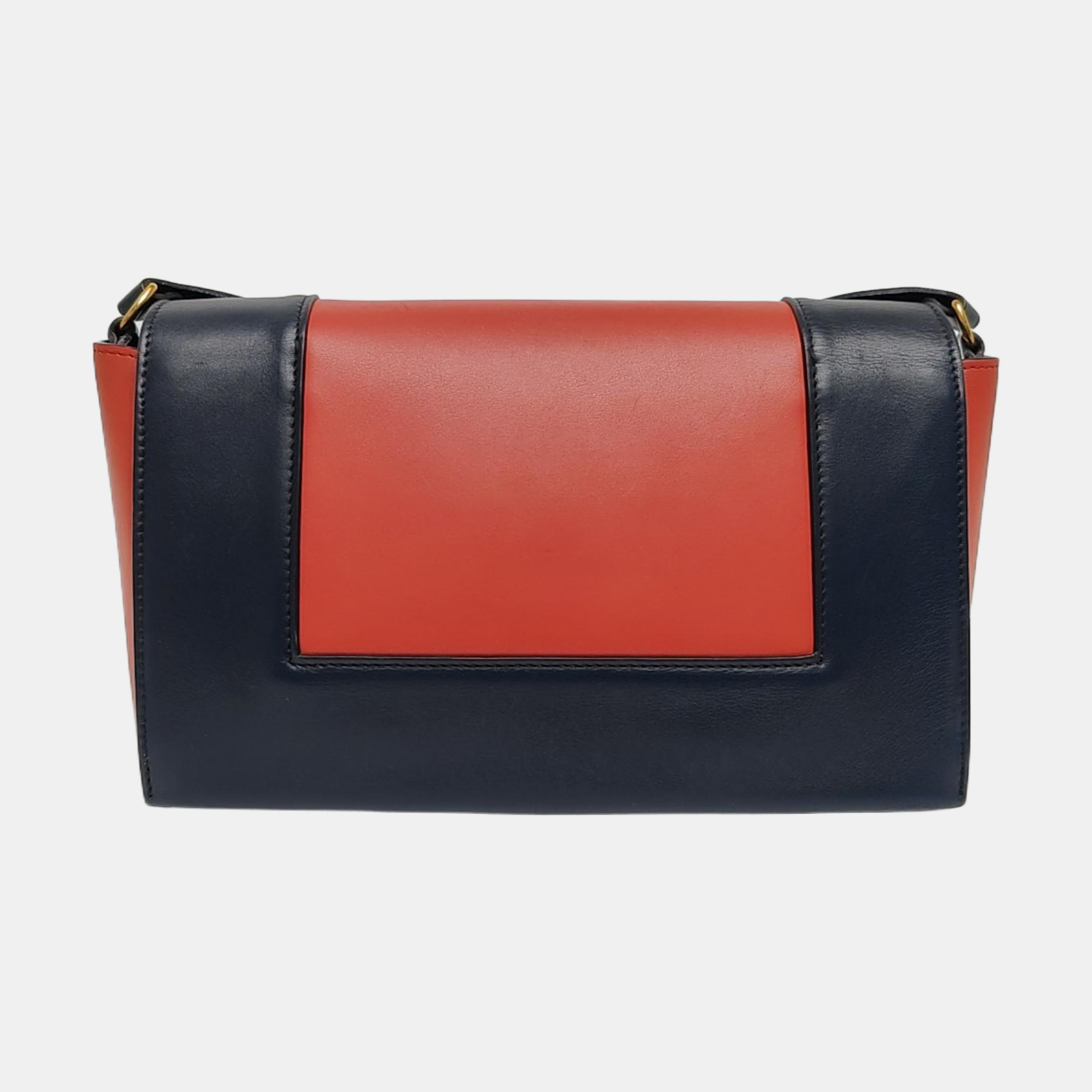 Authenticated pre-owned  FRAME Medium Calfskin Blue - Shoulder Bag at Looply