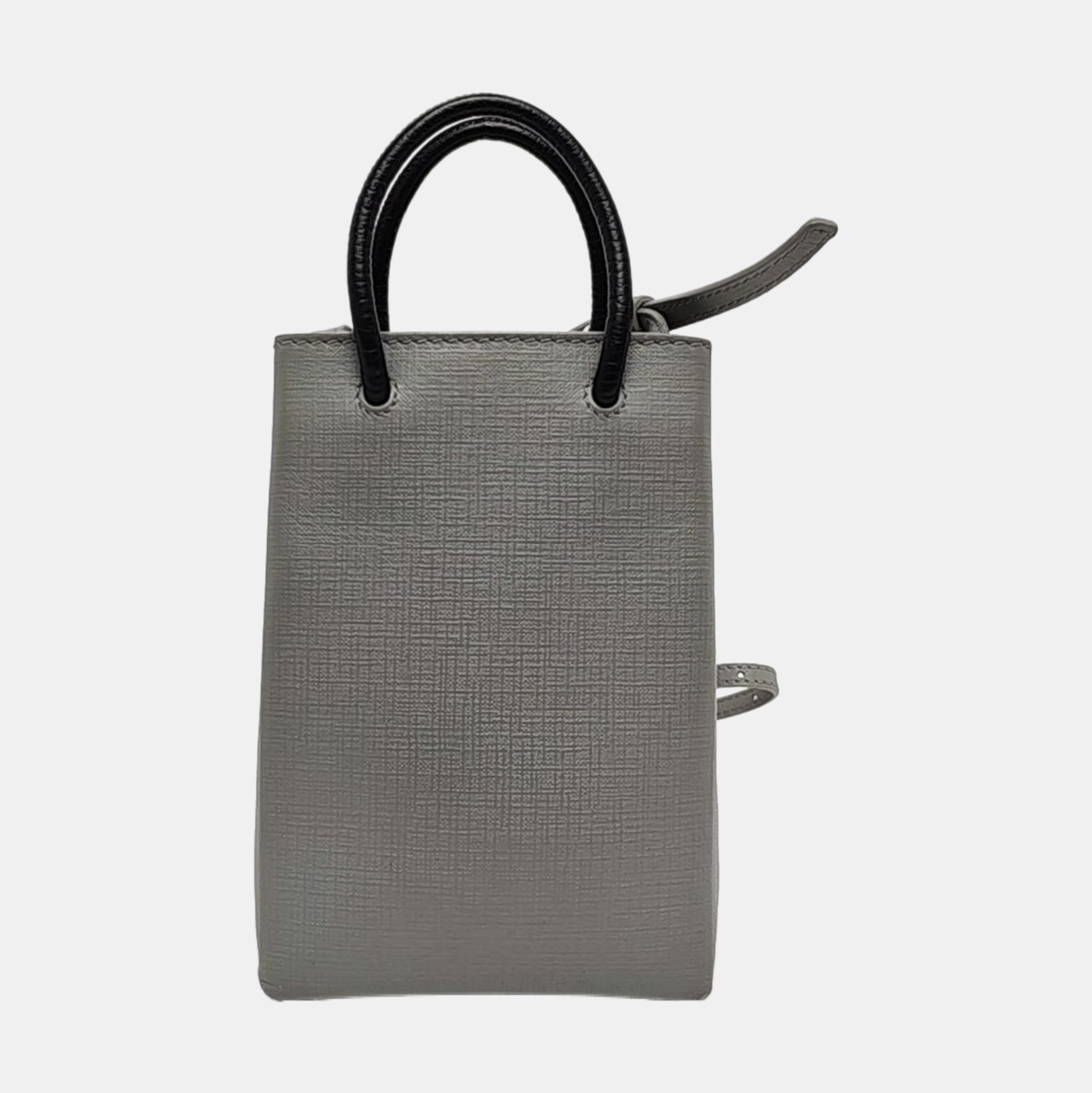 Shopping Bag Calfskin Gray