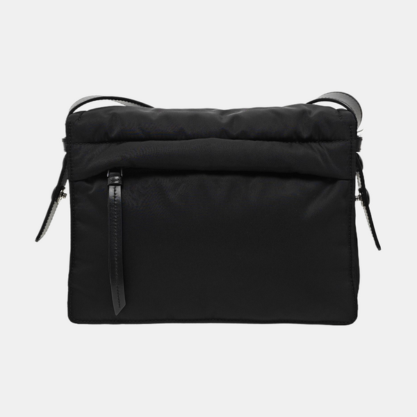 Nylon Crossbody Bag Black