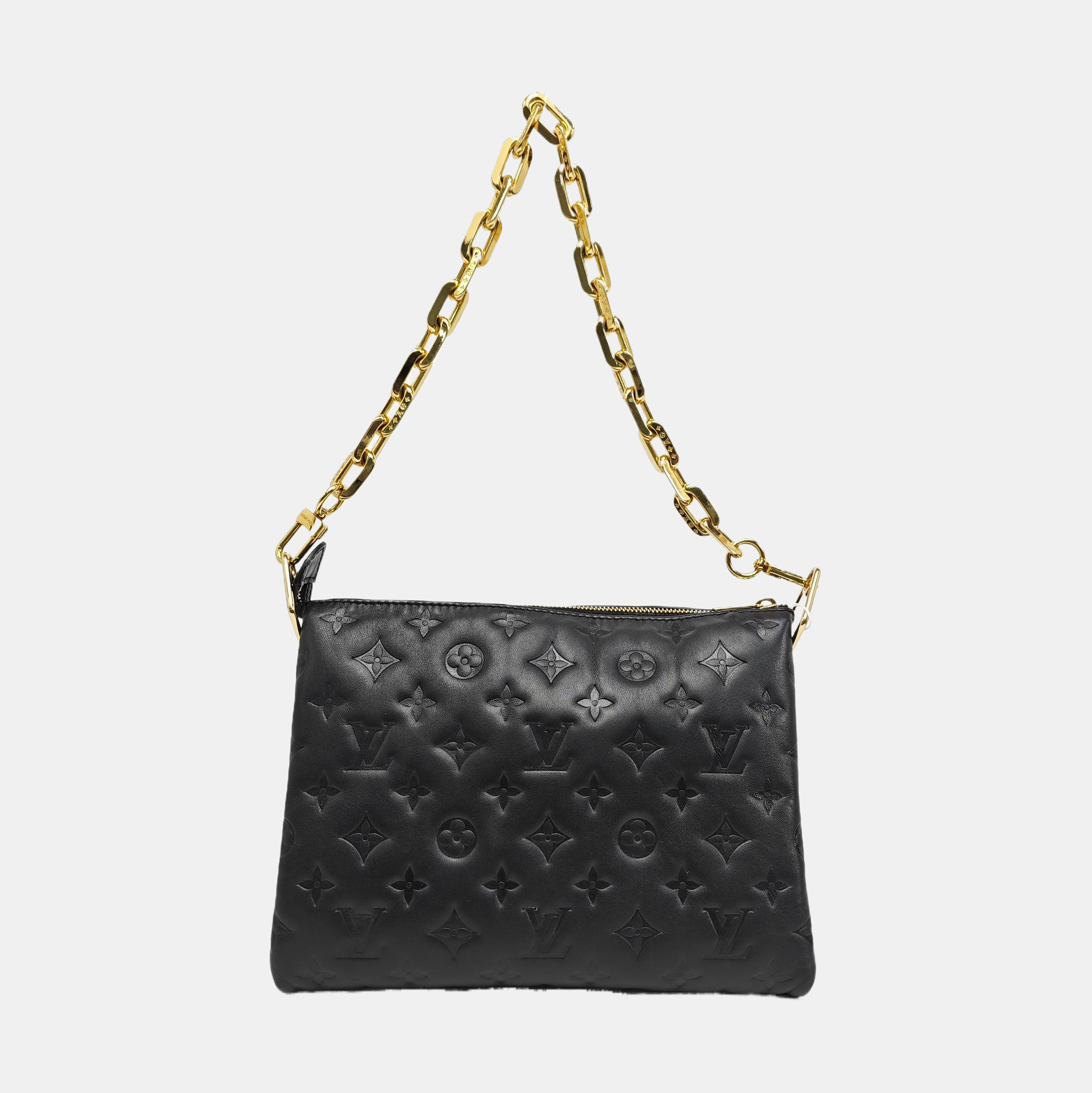 COUSSIN PM Lambskin Black