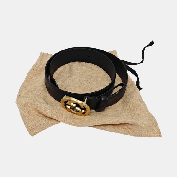 Leather Belt Black