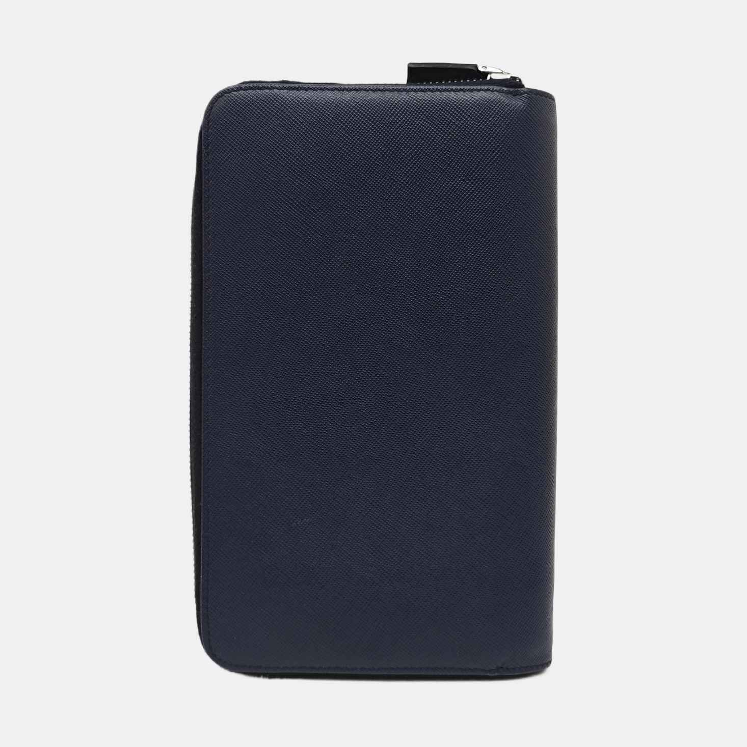 Saffiano Calfskin Clutch Blue