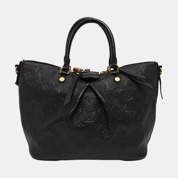 MAZARINE Monogram Calfskin Black