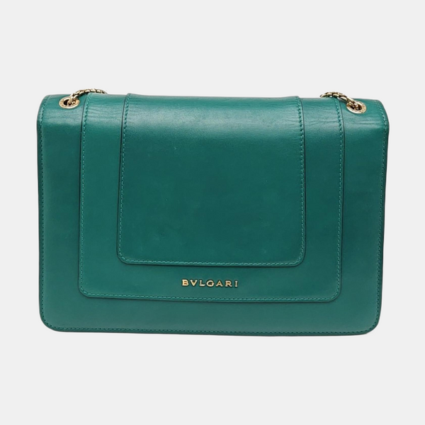SERPENTI FOREVER Medium Calfskin Green