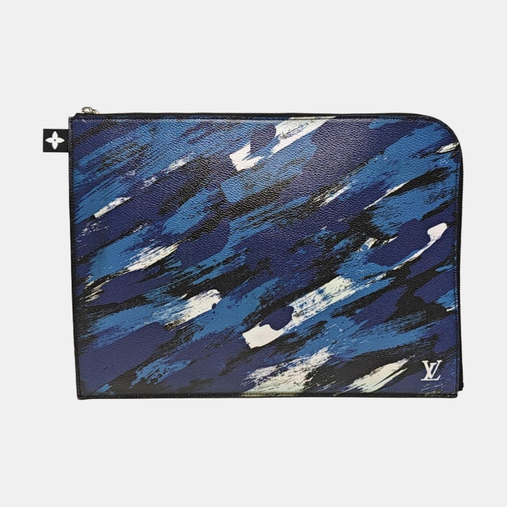 Calfskin Clutch Blue