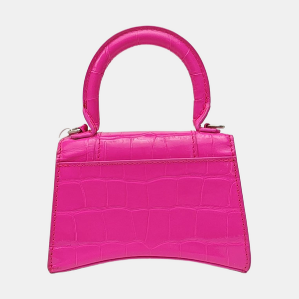 Hourglass Mini Calfskin Red