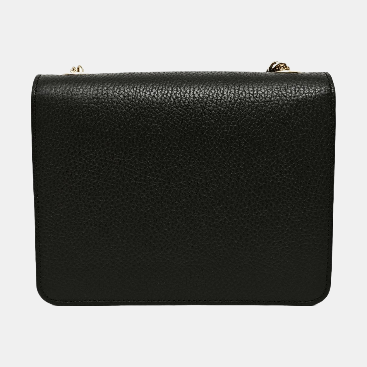 Interlocking G Small Calfskin Black
