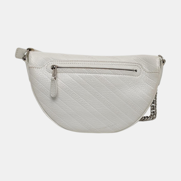 Souvenirs Quilted Calfskin White
