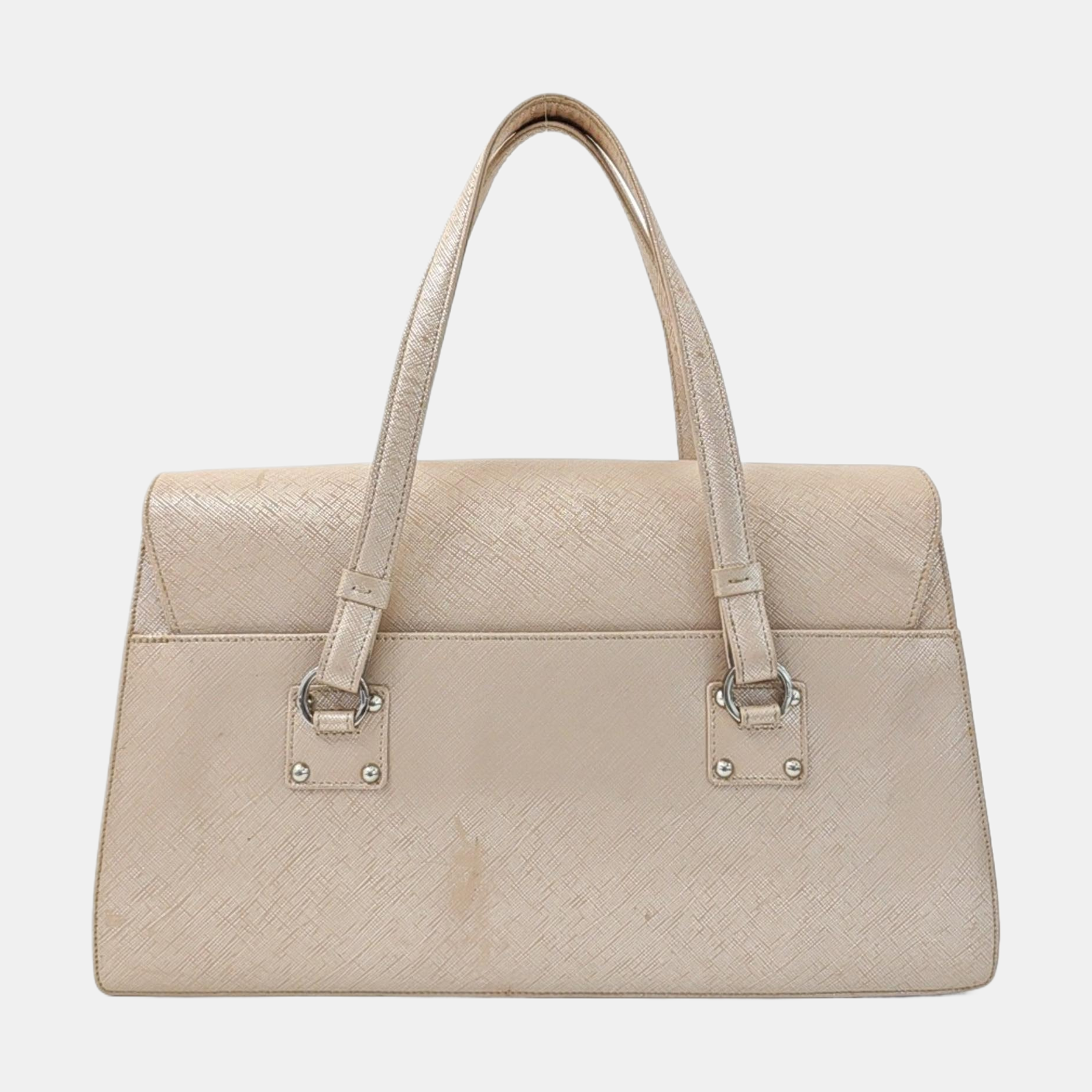 Calfskin Top Handle Bag Pink