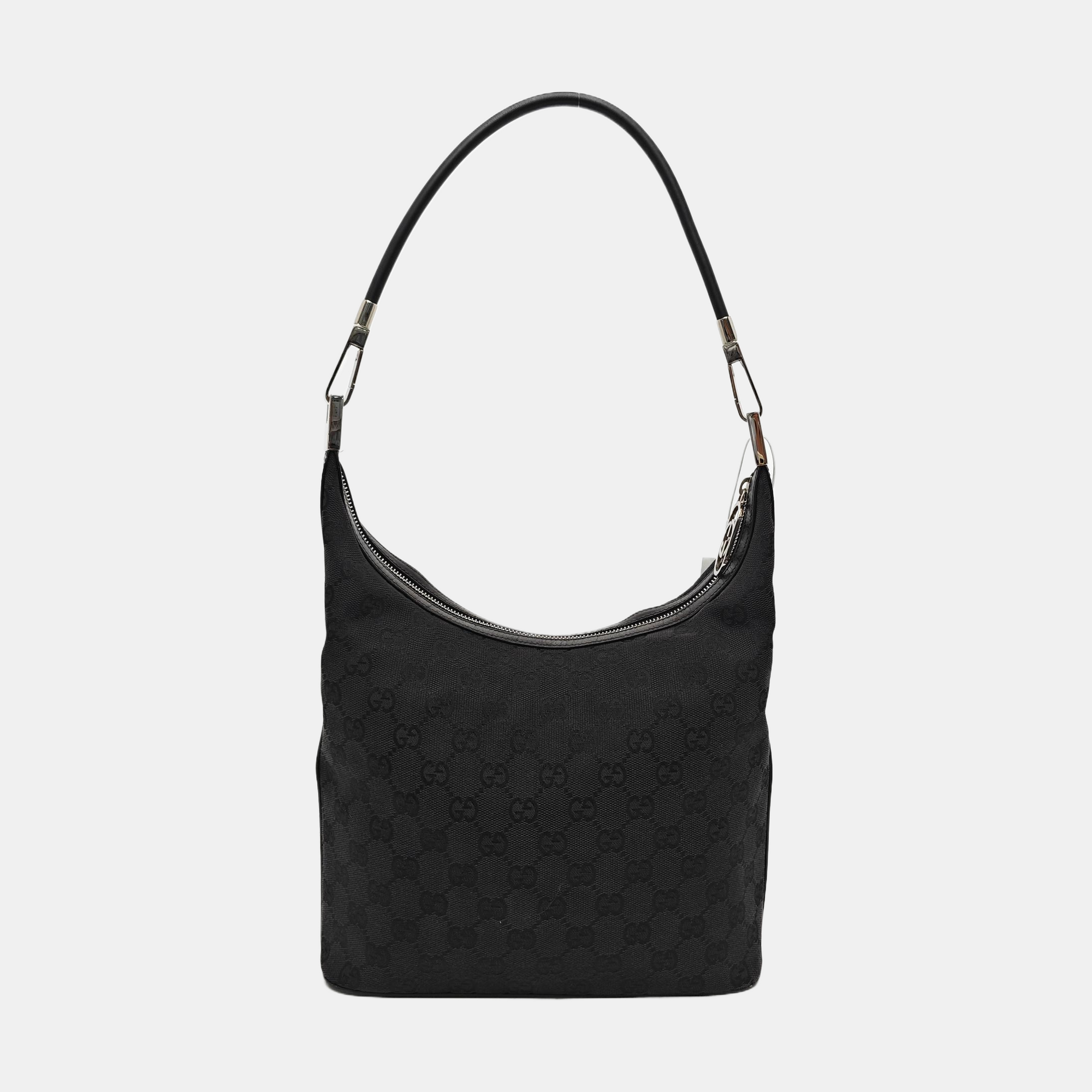 Monogram Canvas Top Handle Bag Black