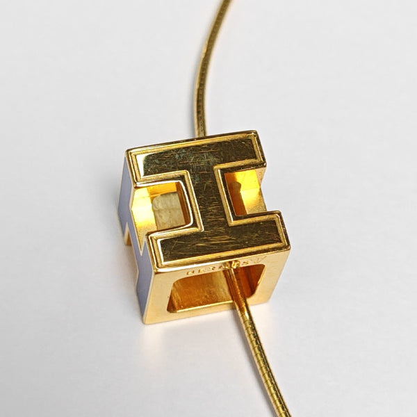 Cage D'h 925 Sterling Silver Gold Necklace