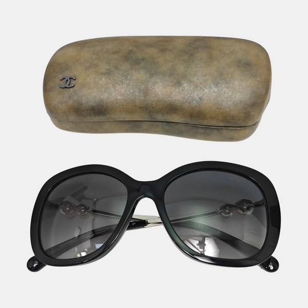 Synthetic Sunglasses Black