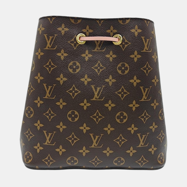 NÉONOÉ MM Monogram Coated Canvas Brown