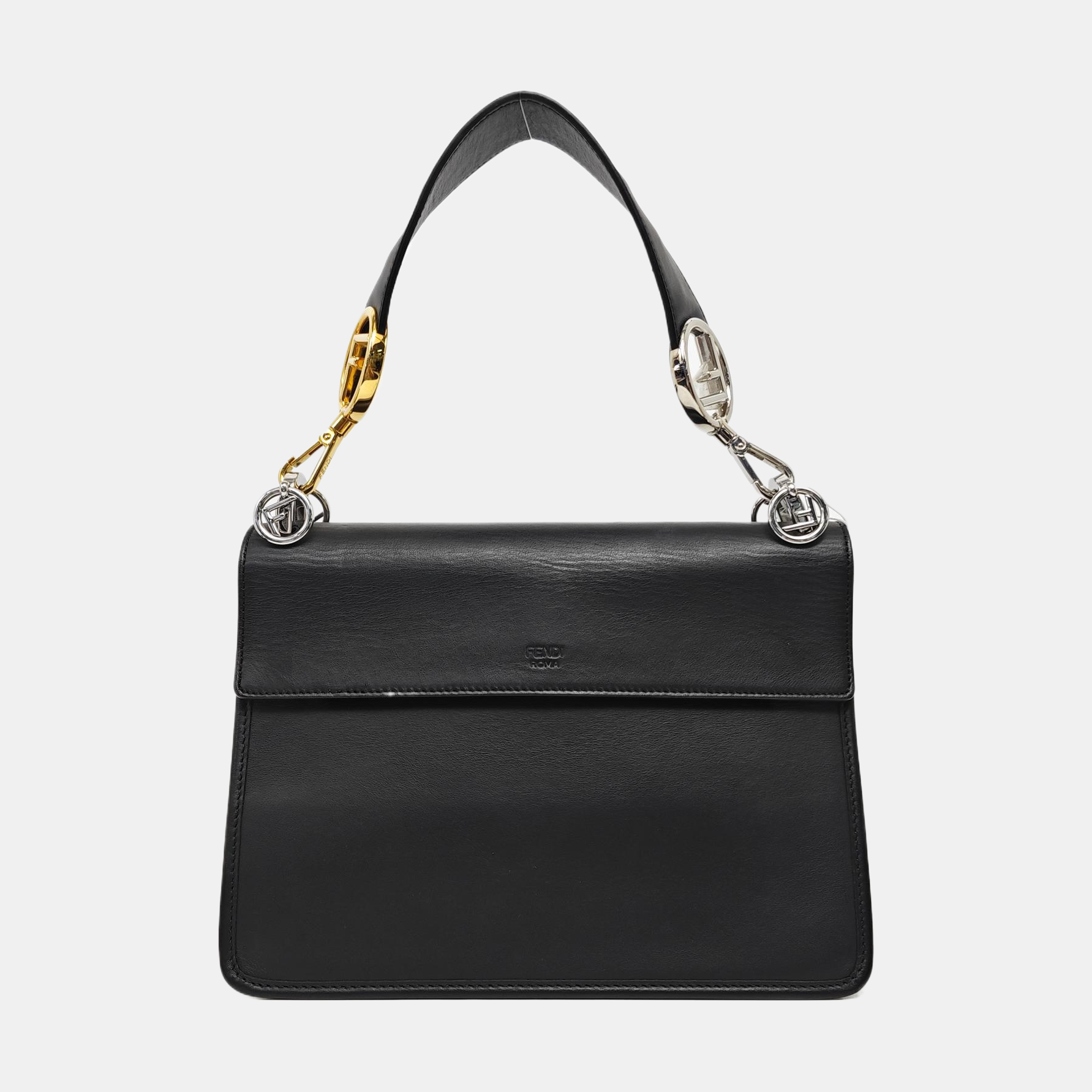 Kan I F Medium Calfskin Black