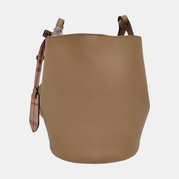 Calfskin Shoulder Bag Beige