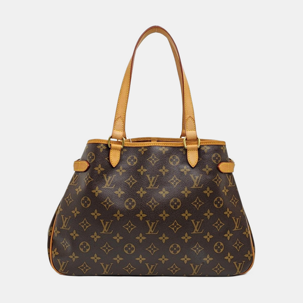 BATIGNOLLES GM Monogram Coated Canvas Brown