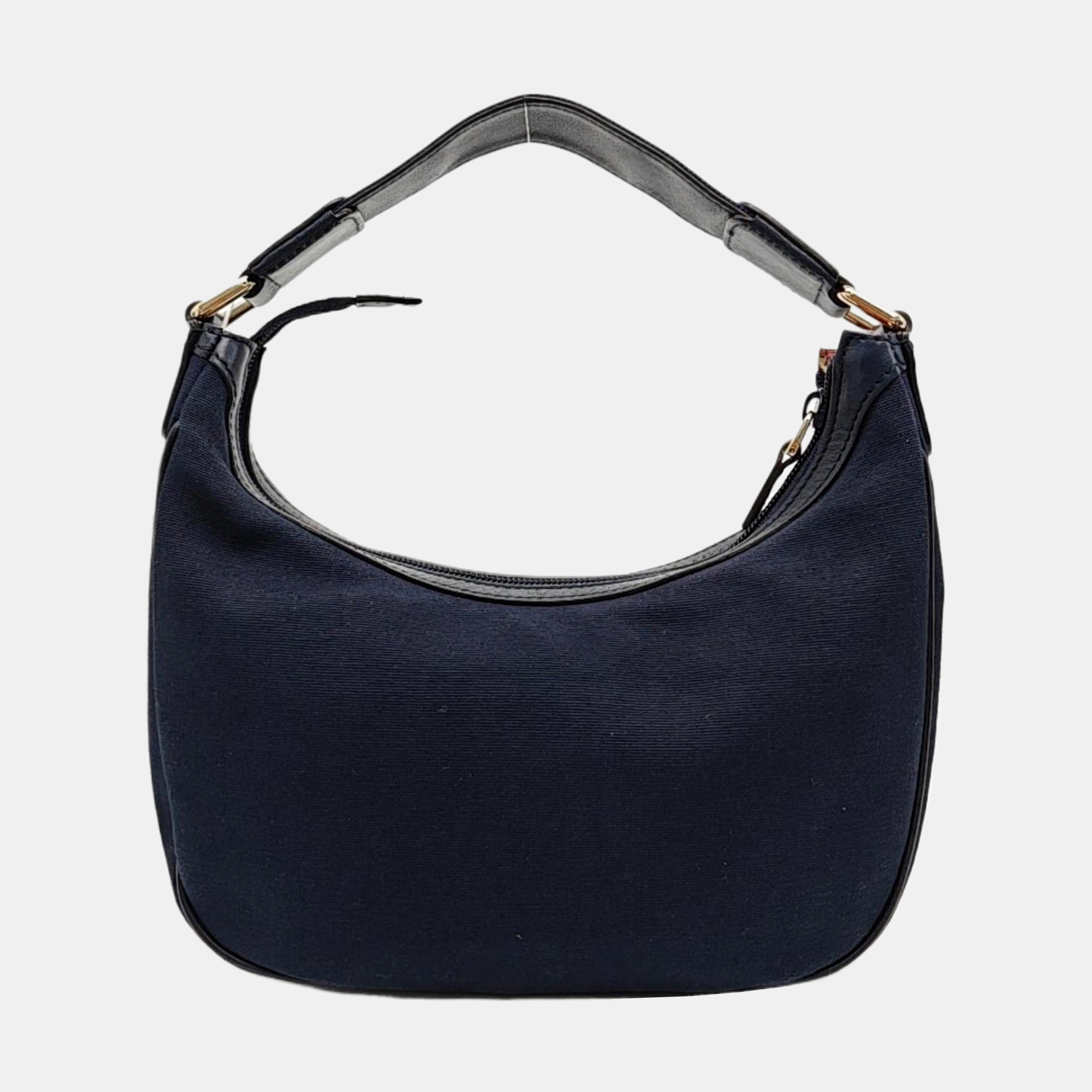 Canvas Top Handle Bag Blue