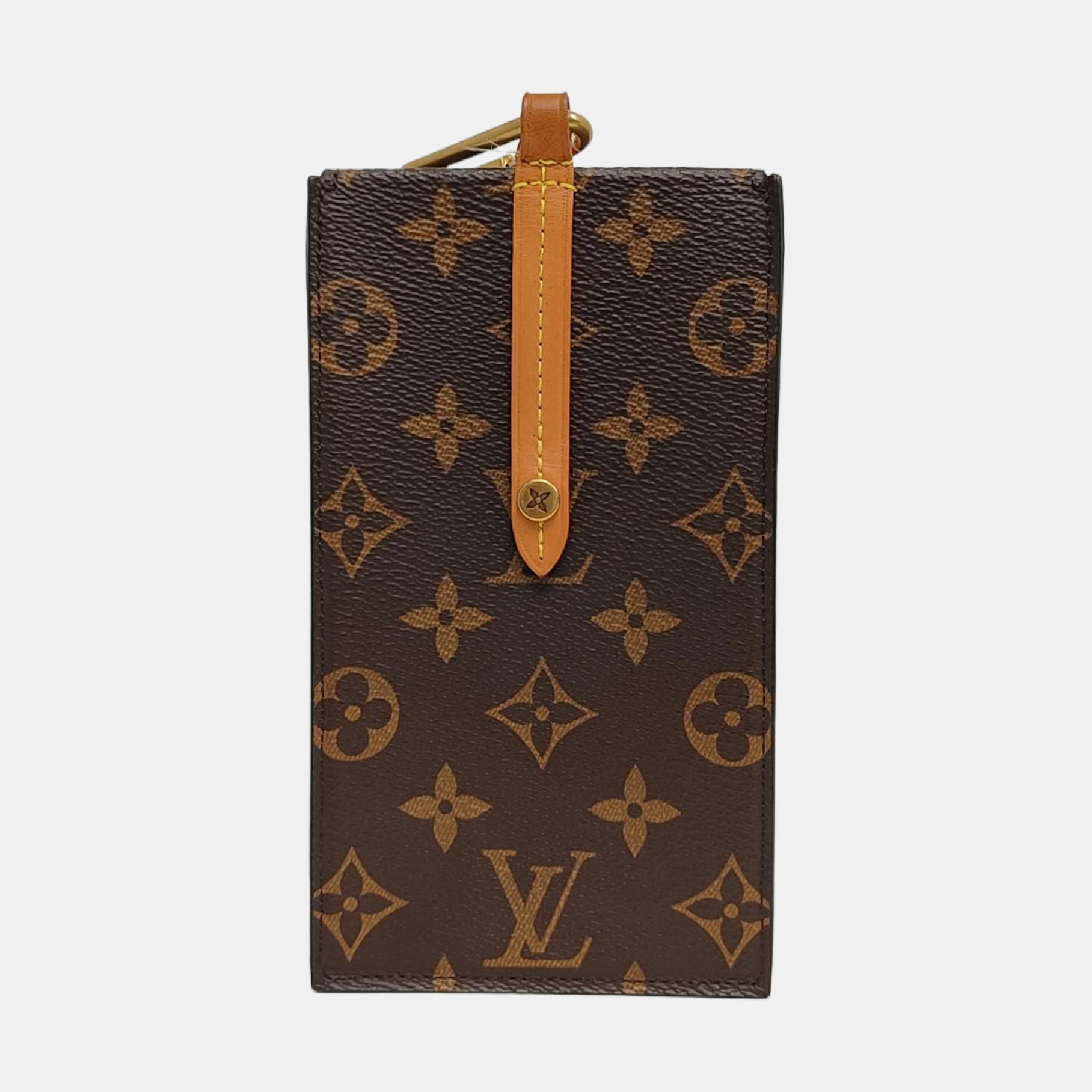 Monogram Coated Canvas Brown