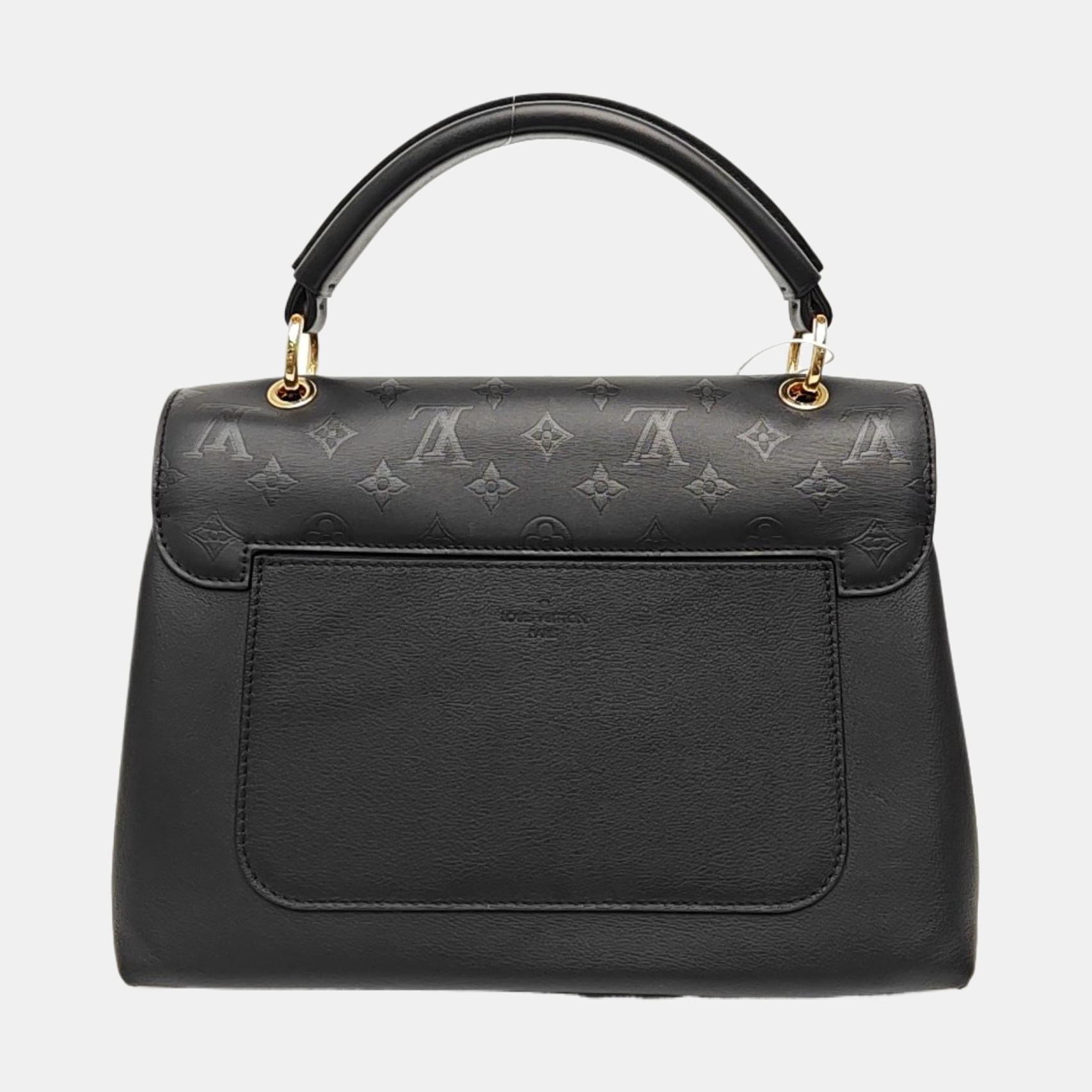 VERY Monogram Calfskin Black