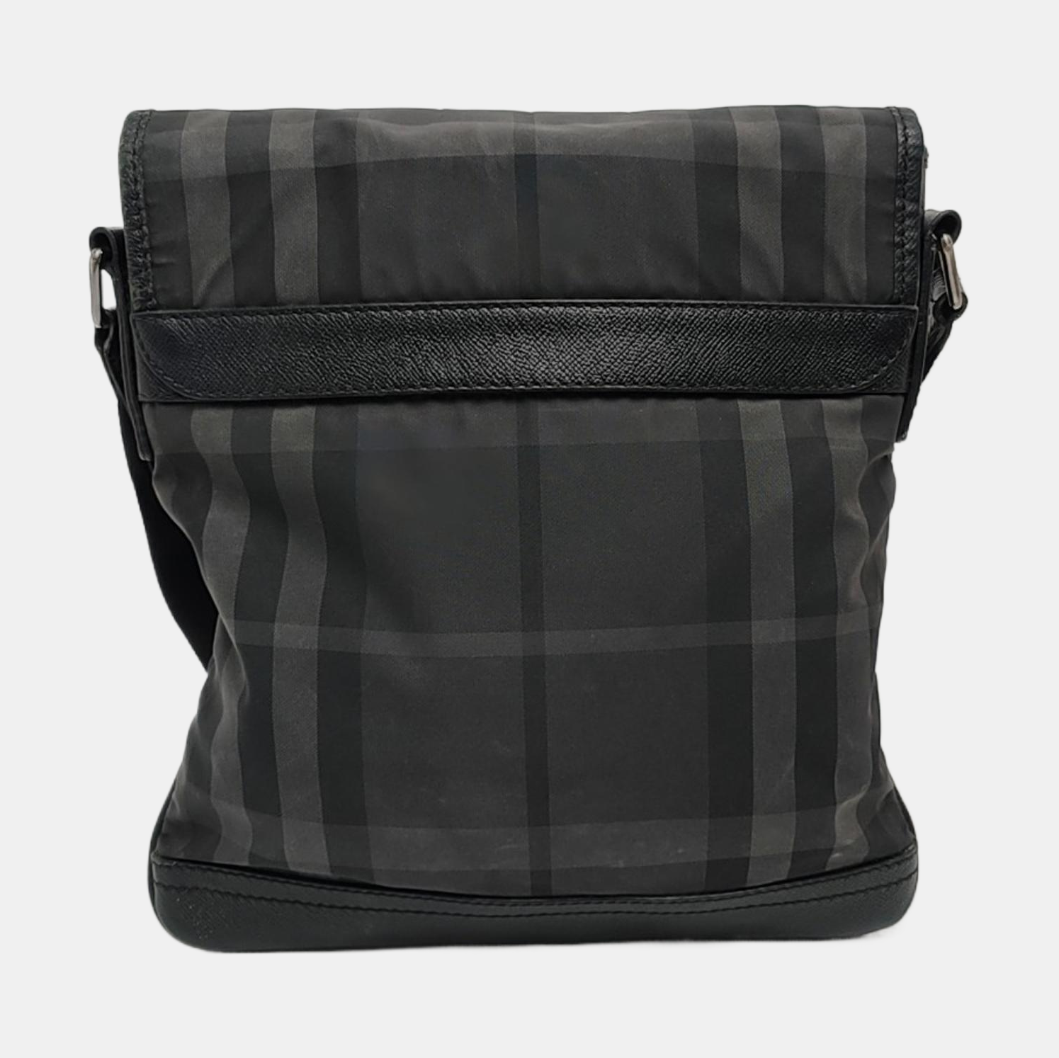 Fabric Crossbody Bag Black