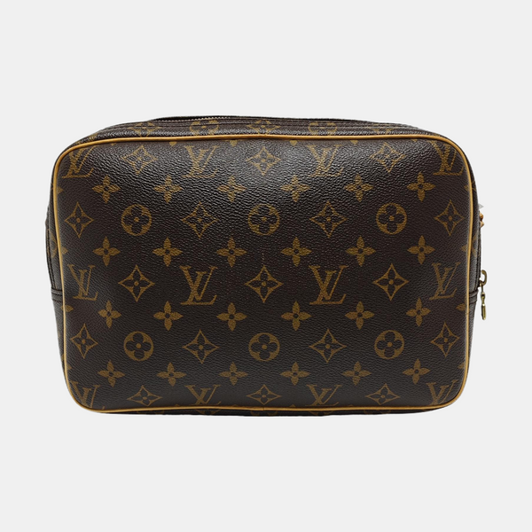 REPORTER PM Monogram Coated Canvas Brown