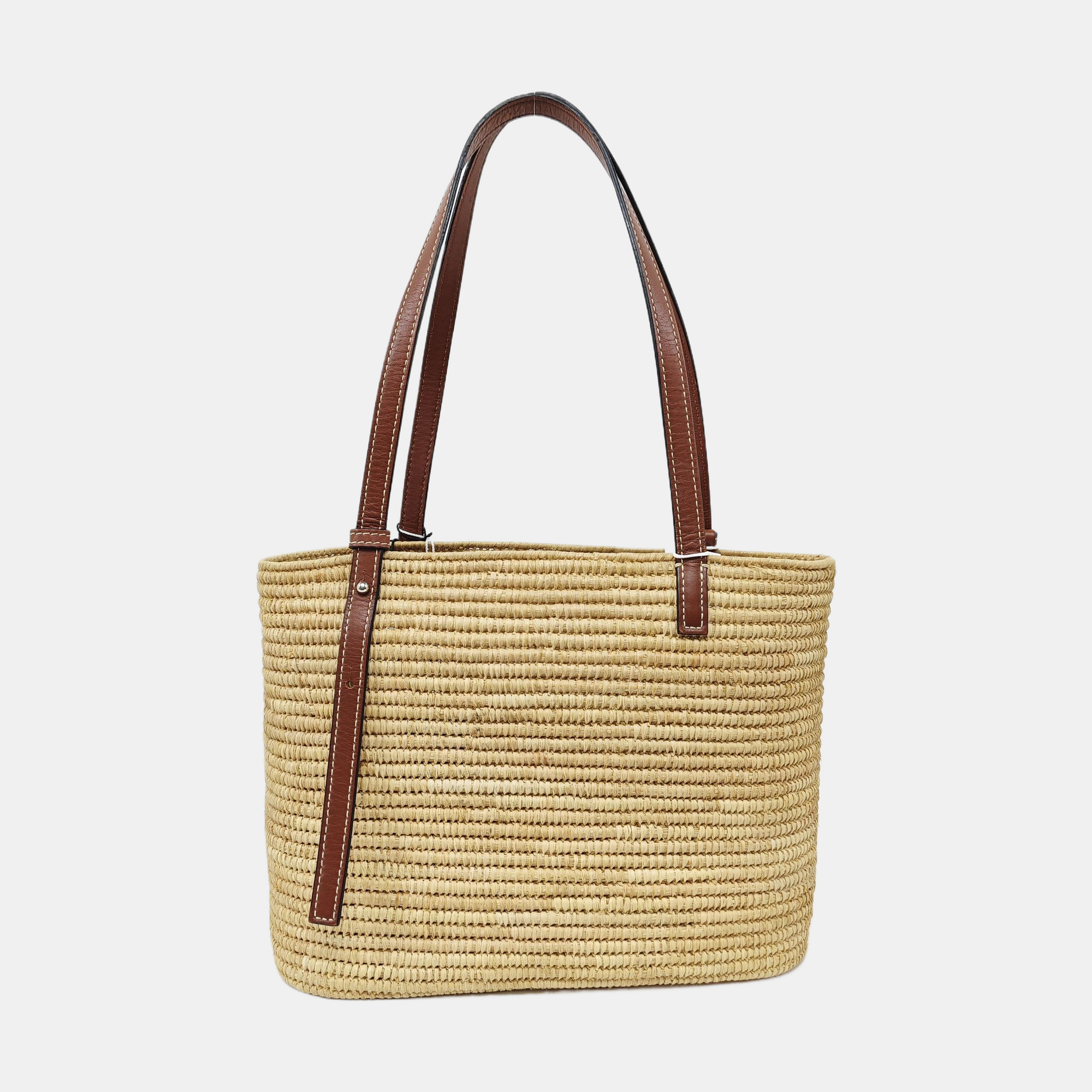 Basket Small Straw Beige
