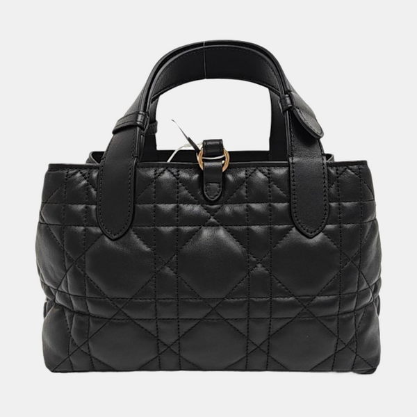 Toujours Small Cannage Calfskin Black