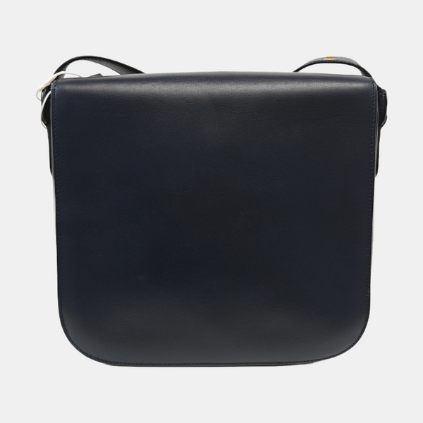 Calfskin Crossbody Bag Blue