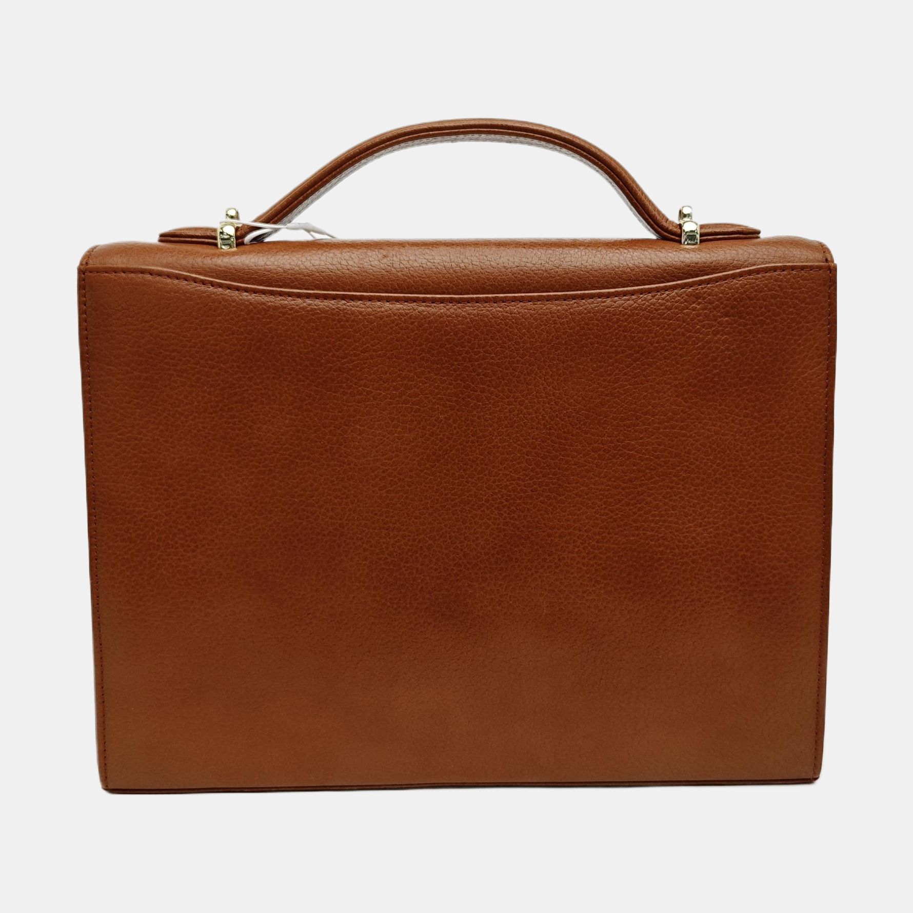 Calfskin Shoulder Bag Brown