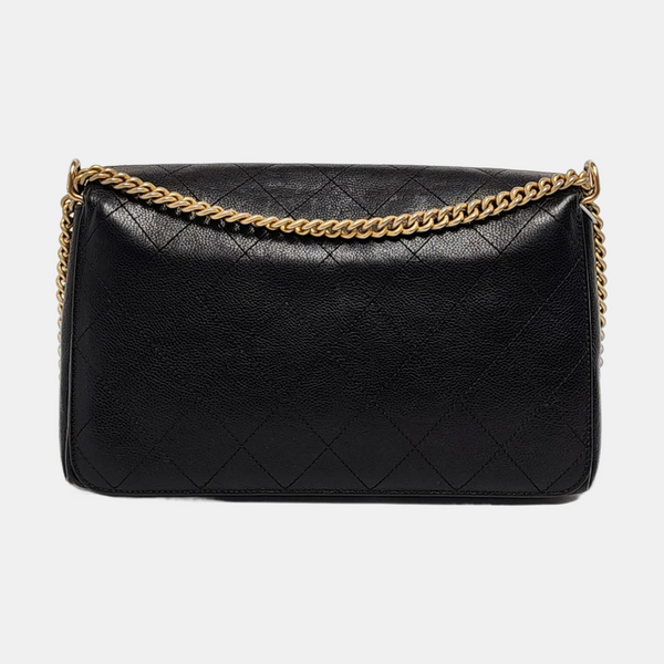 Quilted Calfskin Black